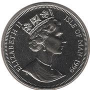 1 Crown - Elizabeth II Sir Walter Raleigh obverse image