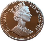1 Crown - Elizabeth II Queen Mother - Young Girl; Silver Proof obverse image