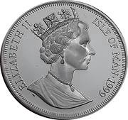 1 Crown - Elizabeth II The Queen Mother's Honeymoon obverse image