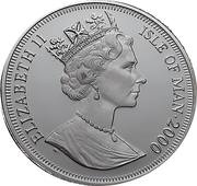 1 Crown - Elizabeth II 1st Man on the Moon obverse image