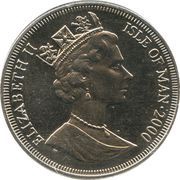 1 Crown - Elizabeth II Fall of the Berlin Wall obverse image