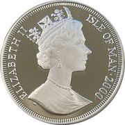 1 Crown - Elizabeth II Francisco Pizarro obverse image