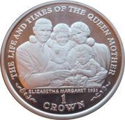 1 Crown - Elizabeth II Royal Family Portrait-1931, United Kingdom, 2000 reverse image