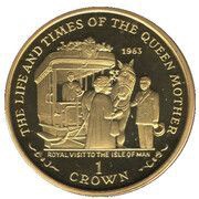 1 Crown - Elizabeth II Royal Visit 1963, United Kingdom, 2000 reverse image