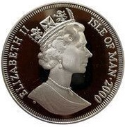 1 Crown - Elizabeth II 60th Anniversary of the Battle of Britain obverse image