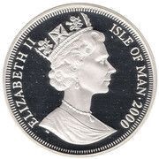 1 Crown - Elizabeth II Prince William's 18th Birthday; Silver Proof obverse image