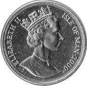 1 Crown - Elizabeth II Scottish Fold Cat obverse image