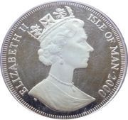 1 Crown - Elizabeth II Coronation of King George VI obverse image