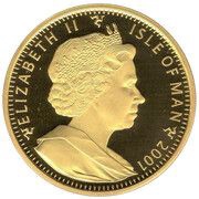 1 Crown - Elizabeth II Queen Mother - Birth of Prince Charles; gold clad silver obverse image