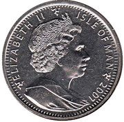 1 Crown - Elizabeth II Roald Amundsen obverse image
