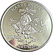 1 Crown - Elizabeth II First Quidditch Match, United Kingdom, 2001 reverse image
