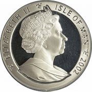 1 Crown - Elizabeth II Year of the Horse; Silver obverse image