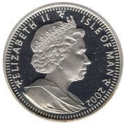 1 Crown - Elizabeth II World Cup Japan-Korea; Silver Proof obverse image