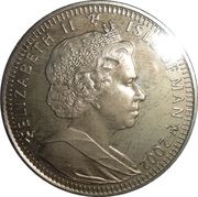 1 Crown - Elizabeth II Queen with Corgi obverse image