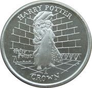 1 Crown - Elizabeth II Tom Riddle, United Kingdom, 2002 reverse image