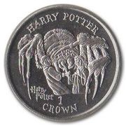 1 Crown - Elizabeth II Aragog, United Kingdom, 2002 reverse image