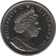 1 Crown - Elizabeth II Lord of the Rings obverse image