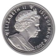 1 Crown - Elizabeth II Lord of the Rings; Silver Proof obverse image
