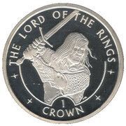 1 Crown - Elizabeth II Aragorn, United Kingdom, 2003 reverse image