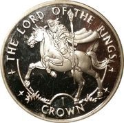 1 Crown - Elizabeth II Gandalf, United Kingdom, 2003 reverse image