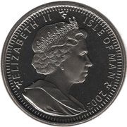 1 Crown - Elizabeth II 100th Anniversary of Powered Flight obverse image