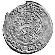 1 Kreuzer - George Frederick I, Bohemia, 1562-1568 reverse image