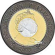 1 Crown - Elizabeth II Golden Jubilee Coronation obverse image