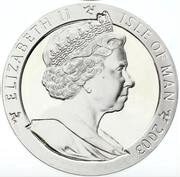 1 Crown - Elizabeth II Olympic Games Athens - Swimming; Silver Proof obverse image