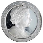 1 Crown - Elizabeth II Olympic Games Athens - Runners; Silver Proof obverse image