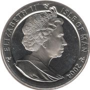 1 Crown - Elizabeth II Olympic Games Athens - Cyclists obverse image