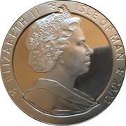 1 Crown - Elizabeth II Olympic Games Athens - Windsurfers obverse image