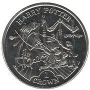 1 Crown - Elizabeth II Shrieking Shed, United Kingdom, 2004 reverse image