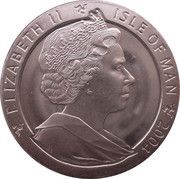 1 Crown - Elizabeth II Ocean Liner Queen Mary II obverse image