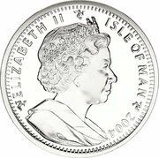 1 Crown - Elizabeth II 4th portrait; D-Day - Silver Proof Issue obverse image