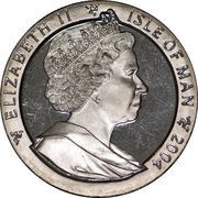 1 Crown - Elizabeth II Year of the Monkey obverse image