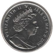 1 Crown - Elizabeth II Napoleon and Nelson obverse image