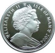 1 Crown - Elizabeth II Napoleon and Nelson; Silver Proof obverse image