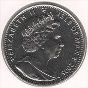 1 Crown - Elizabeth II The White Rose of Finland obverse image