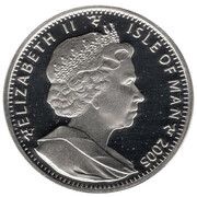 1 Crown - Elizabeth II The White Rose of Finland; Silver Proof obverse image