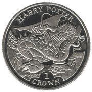 1 Crown - Elizabeth II Hungarian Horn Trail, United Kingdom, 2005 reverse image