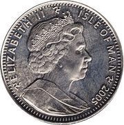 1 Crown - Elizabeth II End of World War II obverse image