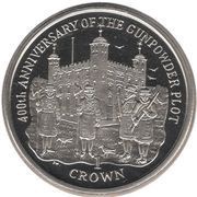 1 Crown - Elizabeth II Gunpowder Plot, United Kingdom, 2005 reverse image
