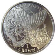 1 Crown - Elizabeth II Underwater Retrieval, United Kingdom, 2005 reverse image
