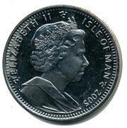 1 Crown - Elizabeth II Harry Potter and Pensieve obverse image