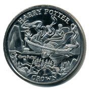 1 Crown - Elizabeth II Harry Potter and Pensieve, United Kingdom, 2005 reverse image