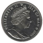 1 Crown - Elizabeth II Harry Potter and Portkey obverse image