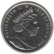 1 Crown - Elizabeth II The Funeral of Lord Nelson obverse image