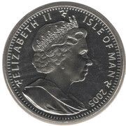 1 Crown - Elizabeth II The Battle of Trafalgar obverse image