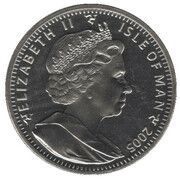 1 Crown - Elizabeth II The Ugly Duckling - coloured version obverse image