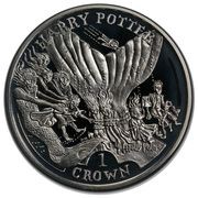 1 Crown - Elizabeth II Underwater Retrieval; Silver Proof, United Kingdom, 2005 reverse image
